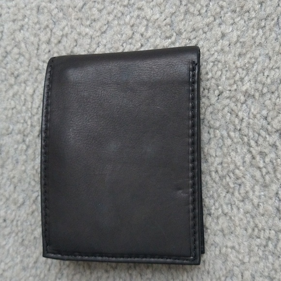 Men's leather wallet - NWOT - Picture 8 of 11